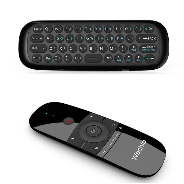 

Оригинал Wechip W1 Клавиатура Мышь Wireless 2.4G Fly Air Mouse Rechargeble Mini Remote Control для Android TV Box / Mini PC