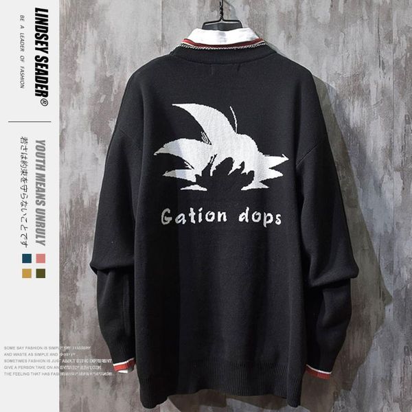 

women mens lovely sweater men 2020 winter pullover mens sweaters round collar boy student sweater black white, White;black