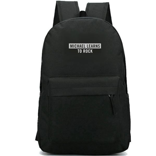 

michael learns to rock backpack jascha richter day pack school bag rock band packsack leisure rucksack sport schoolbag outdoor daypack