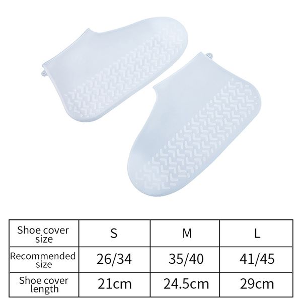 

силиконовые галоши многоразовые водонепроницаемые непромокаемые мужские ботинки крышки дождевые сапоги нескользящие моющиеся унисекс износос