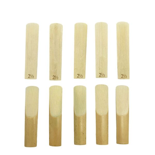 

10pcs/set alto/soprano/tenor saxophone reeds strength 2.5 bb clarinet reed