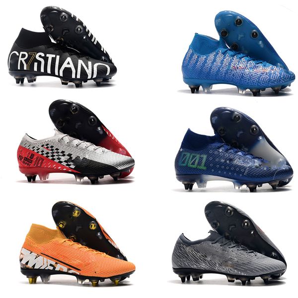 

нового мужского mercurial superfly vii elite бутсы mercurial superfly тенденция 7 elite sg-pro ac футбол бутсы обувь us6.5-11