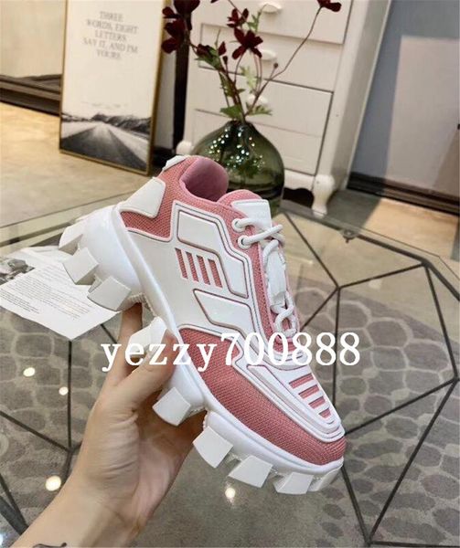 

2019 new designer shoes men and women cloudbust thunder knit designer oversized womens shoes lightweight rubber sole 3d casual fdzhlzj, Black