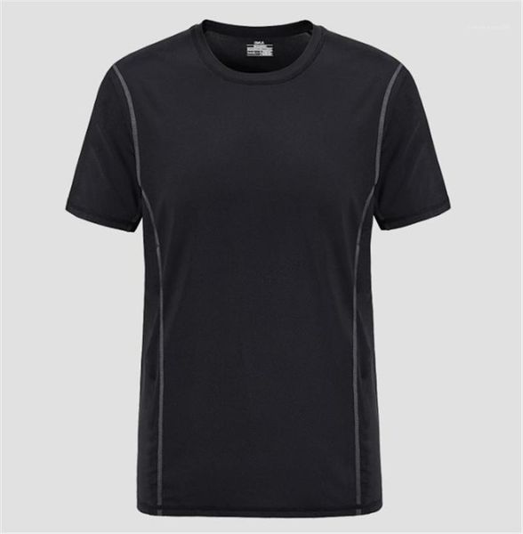 

summer pullover running casual clothes mens designer tshirts pure color short sleeved crew neck slim tees, White;black