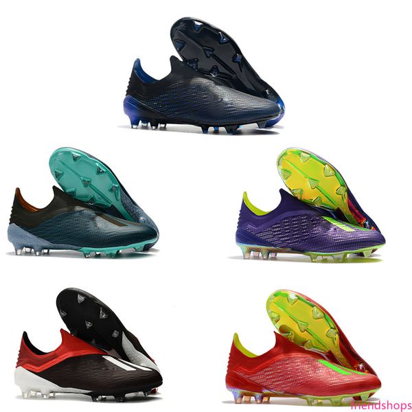 

2019 new new x 18.1 18 fg mens soccer football shoes salah jesus 18 x skeletalweave soccer boots soccer cleats size us6.5-11