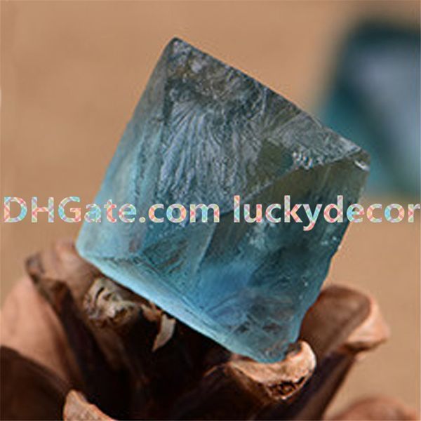 1000 g, zufällige Größe, rohe, natürliche, blaugrüne Fluorit-Oktaeder-Kristalle, handgeknöpfte Mineral-Edelsteine, Reiki, Aura-Reiniger, Lichtarbeiter, Chakra, Hexe