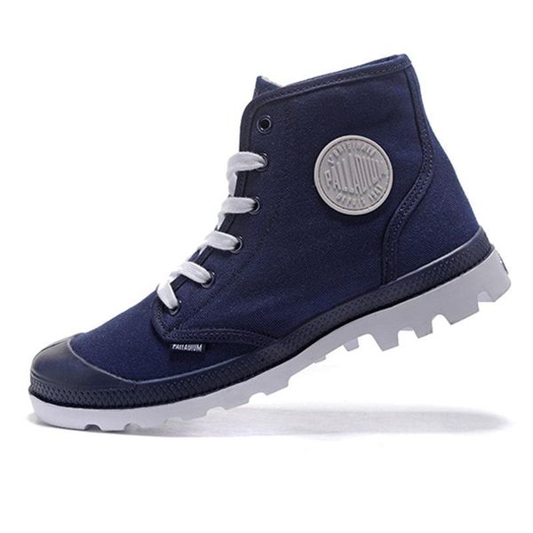 

2020 new pallabrouse men high army military ankle mens women boots casual shoe man anti-slip designer shoes 36-45, Black