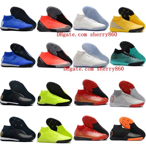 

2019 men occer hoe uperflyx 6 elite cr7 ic tf indoor occer cleat mercurial uperfly vi 360 football boot carpe da calcio new