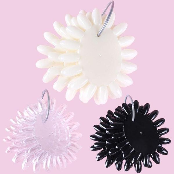 

160pcs sunflower color card nail art acrylic false tips practice display mould false nail tips art display practice tool, Red;gold