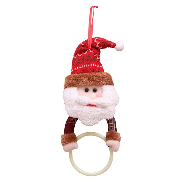 

christmas hanging pendant christmas clothes napkin ring ornament towel ring xmas dinner napkin new year decorationd navidad