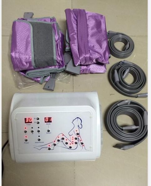 

portable spa salon use air wave pressure pressotherapy lymphatic drainage detox fat removal cellulite slimming weight loss salon machine