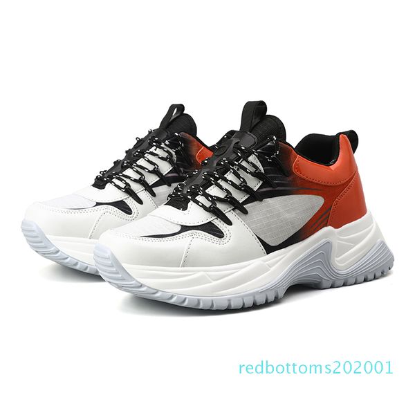 

tripler fashoin luxury run away pulse triple s mens designer oxford soccer tennis shoes rubber platform trainer casual leather sneakers ar01, Black