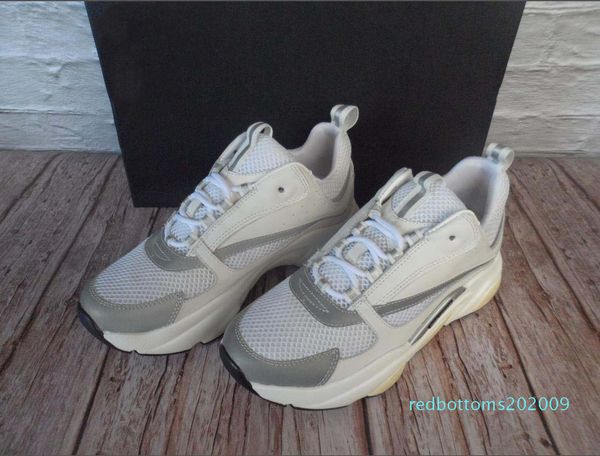 

fashion designer for men women luxury casual thick bottom sneaker fashion breathable casual mesh lace-upshoes size 35-45 09r, Black