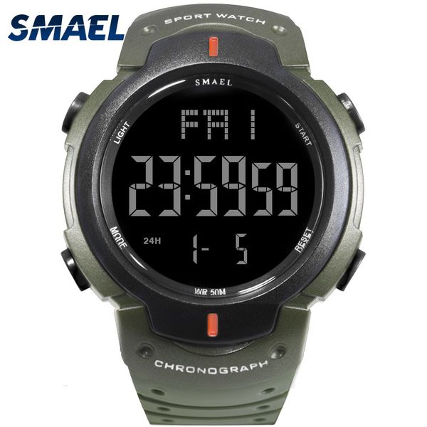

new smael military watch of the army fashoin male watch big dial s shock clock clock casual sport watches 0915 led digital clock for man, Slivery;brown