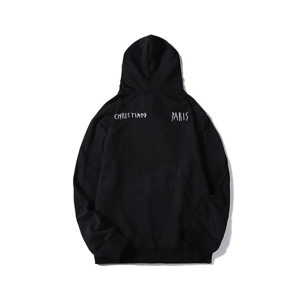 

fashion brand men and women designer hooded hoodies luxury autumn mens womens sweatshirts letter hoodie mens clothes size m-2xl, Black