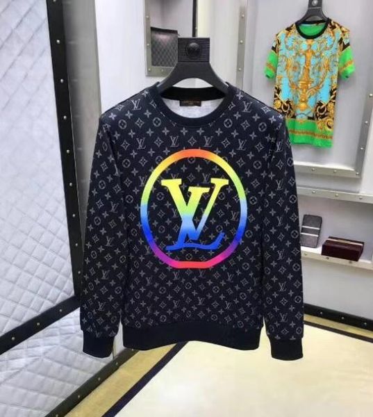 

international new style sweatshirt fine cotton sportswear coat, Black