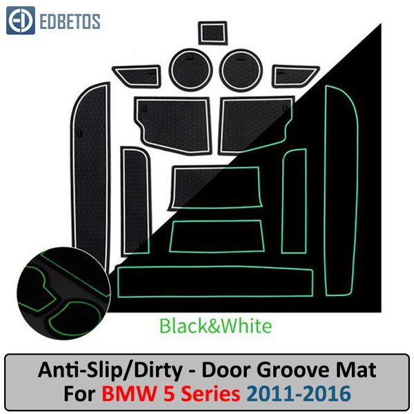 

anti-dirty pad for 5 series 2011-2016 520 530 540 520d 525d 540d g31 m5 m power door groove gate slot anti-slip mat