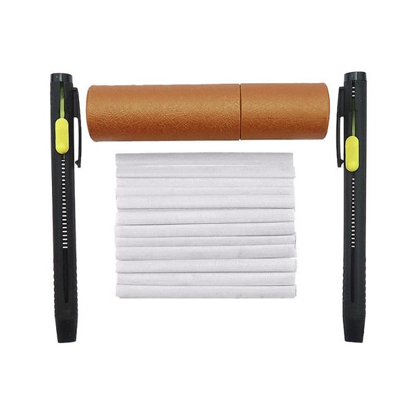 

sewing notions & tools chalk pencil fabric mark diy craft clothing tailor kits accessories set home supplies, Black