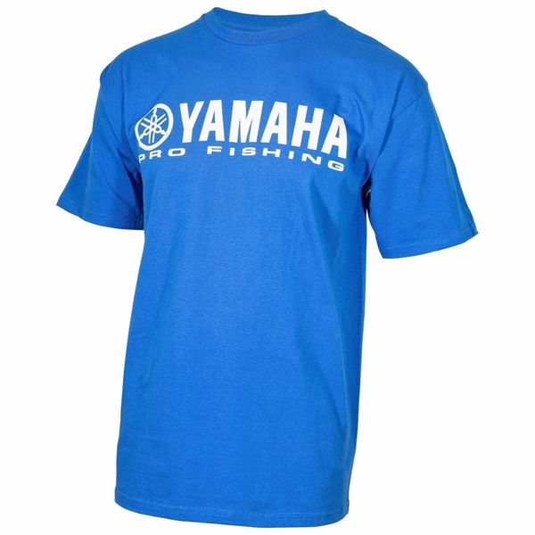 

for yamaha marine outboard pro fishing short sleeve t-shirt blue racing motorbike motorcycle mens tshirt tee motocross shirt