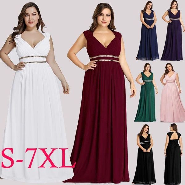 

v neck sleeveless womens dress solid color ladies dress plus size womens party dress deep, White;black