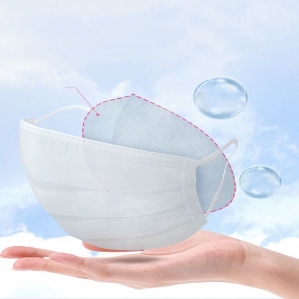 

50 pcs universal disposable mask gasket pads anti haze dust fits most masks