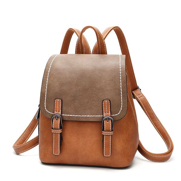 

bag women's 2019 new style fashion korean-style brown simple versatile women's bag non-mainstream travel ing