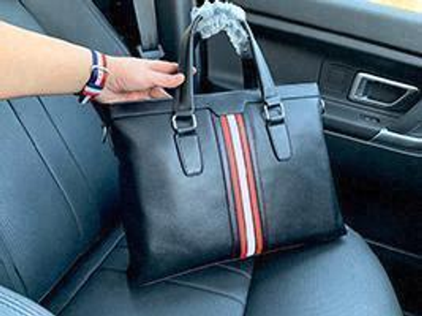 

2020 fashion designer hit color tide briefcase business horizontal section men bag handbag casual computer backpack736b#