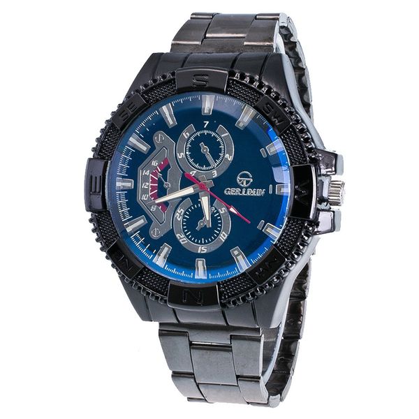 

fashion men watch bearded dial cool fashion alloy strap quartz wristwatch relojes para hombre zegarek meski reloj hombre montre, Slivery;brown