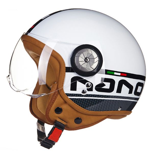 

beon motorcycle helmet motorbike helmet men women open face vintage moto moto casque casco capacete scooter black