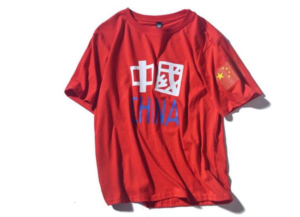 

2020 mens конструктора китай стиль tshirts летней letters printed тройники популярных молодые люди tops, White;black
