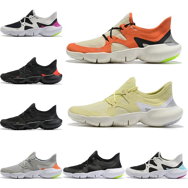 

2019 free run 5.0 chaussures дизайнер кроссовки тройной черный мужчины женщины zapatos мужской тренер спортивные кроссовки размер 5.5-11 на