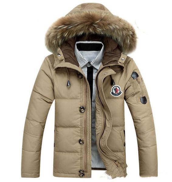 

2020 men women casual down jacket down coats mens outdoor warm feather man winter coat outwear jackets parkas, Black