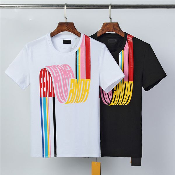 

2020 ss new arrival clothing men's t-shirts print tees short sleeve -3xl 8, White