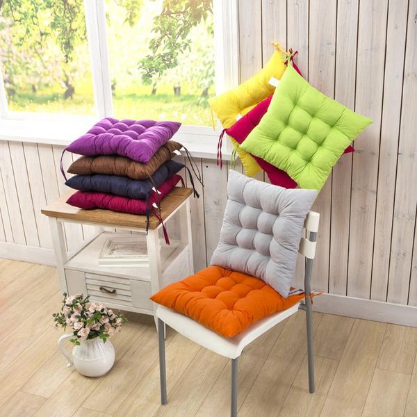 

thicken home seat cushion pad winter office bar chair back seat cushions sofa pillow buttocks chair cushion 40x40cm