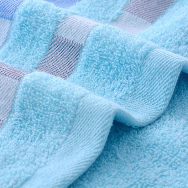 

cotton face hand bath towel plaid quick-dry towels for home l bathroom soft beach towels price