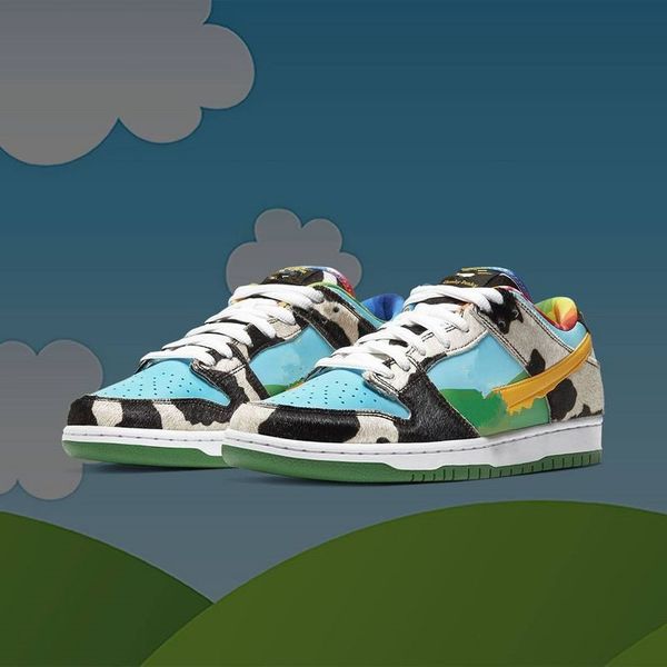 

2020 new mike chunky dunky running shoes low authentic sneakers paris sp brazil off valentine concepts x mens womens sports skate trainers, Black