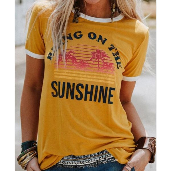 

Летние Дизайнерские Футболки Для Женщин Новые Шею Женщины С Коротким Рукавом Сво