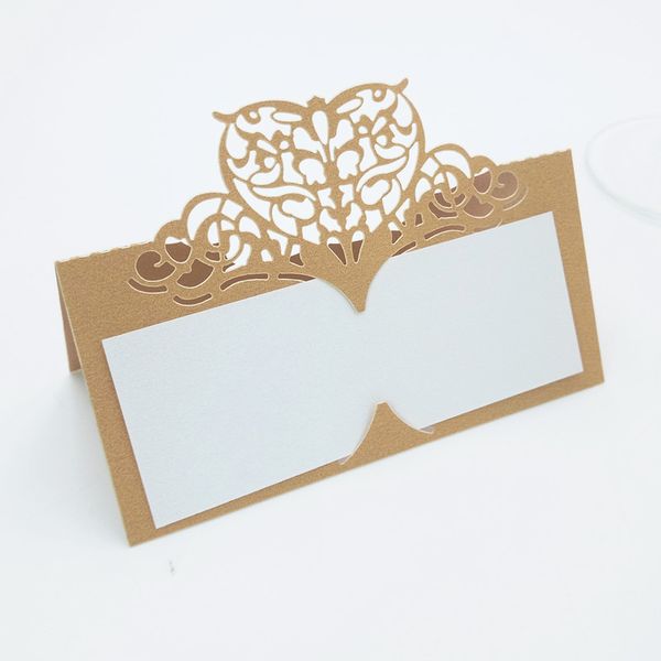 

10 pcs table cards laser cut paper love vine seat cards for romantic wedding party favors decoration name place 5zz46