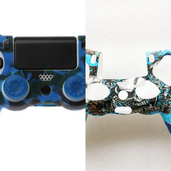 

j4a2p для ps4 контроллер полный жилищно чехол мод комплект кнопки для playstation в1 dualshock 4 для замены 4 4 пс камуфляж камуфляж