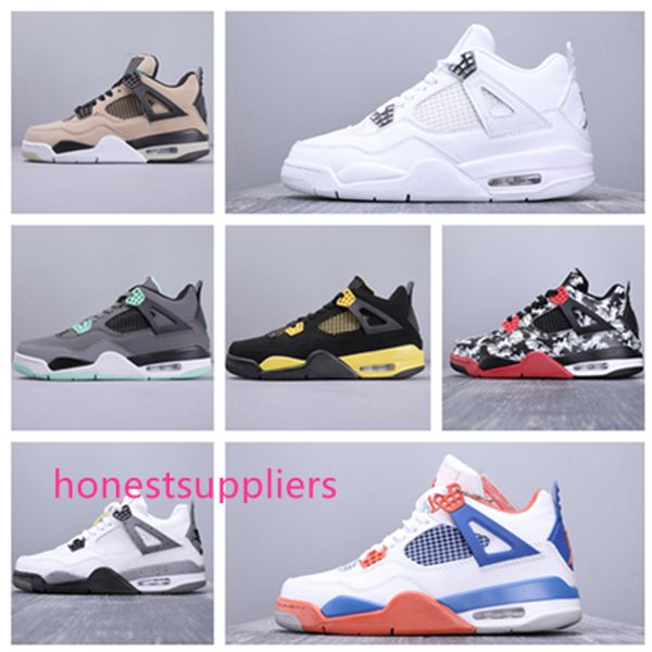 

new 36-47 bred cool grey 4 iv 4s mens basketball shoes mushroom encore what the pizzeria royalty black cat men trainers sports sneakers