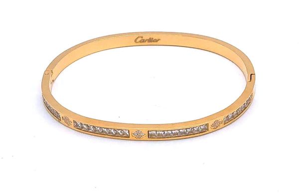 

donia jewelry party european and american fashion cardi series nail micro inlaid zirconia bracelet women's bracelet birthday christmas, Black