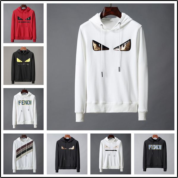 

sweater sweater new design starry snowflake print plus velvet casual fashion tide brand luxury couple hip hop street hoodie, Black