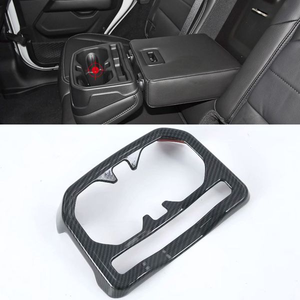 Car Styling Abs Plastic Interior Rear Water Cup Holder Cover Trim For Jeep Wrangler Jl 2018 2019 Not Fit For Jk Model Used Auto Accessories Wholesale