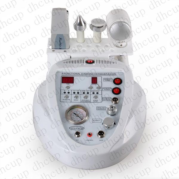 

5 in 1 multifunction dermabrasion machine ultrasonic skin microdermabrasion machine diamond peeling facial machine with skin scrubber