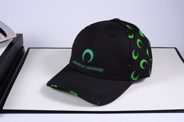 

baseball cap of fashion and personality, men luxury designer brand 1m moon baseball cap 1m embroide, Blue;gray