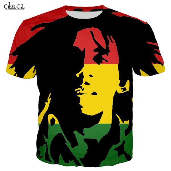 

reggae хип-хоп футболки bob marley printed 3d с коротким рукавом футболки мужчины женщины повседневная смешной фитнес спорт homme tops s-5xl, White;black