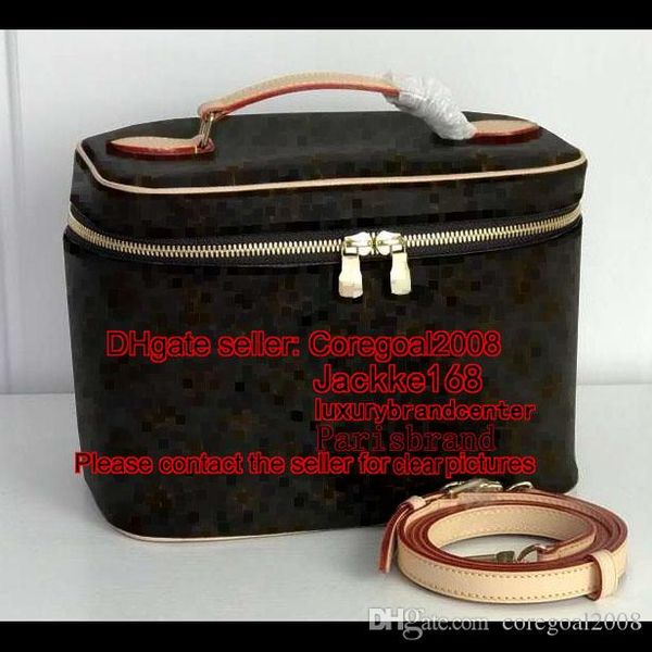 

womens small nice m47280 travel cosmetic box m42265 makeup case bag n47516 bb purse luxury body handbag m41114 24cm n60024 tote m41348 cpvi, Red;black