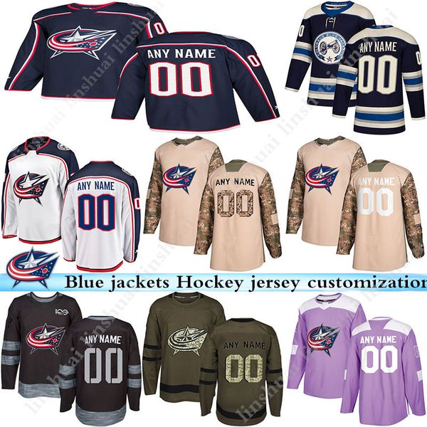 

blue jackets jersey 2019 hockey jerseys a variety of styles with customized any number and any name hockey jerseys s-xxxl, Black;red