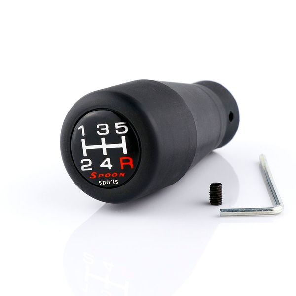 

spoon sports 5 speed duracon black m10x1.5 shift knob for crz s2000 nsx accord civic fit