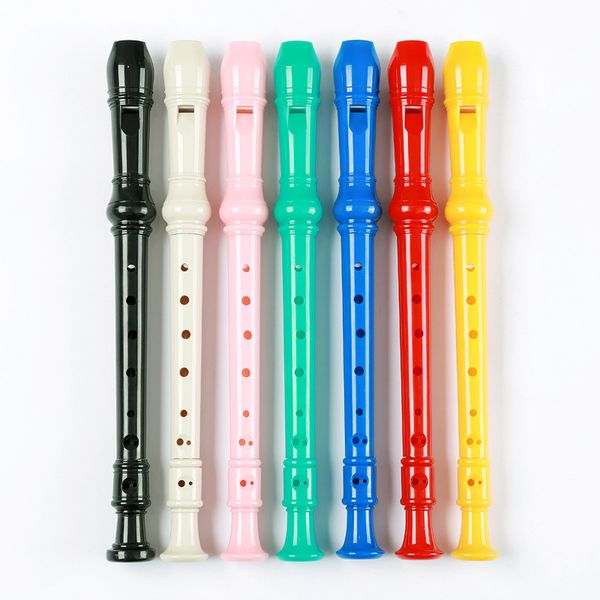 

8-hole students children abs clarionet eight hole german treble white flute